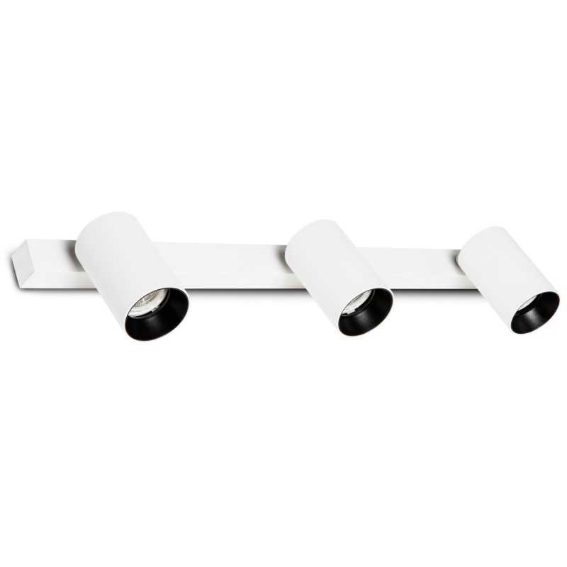Lampe murale en aluminium GU10 blanc mat réf. 43744