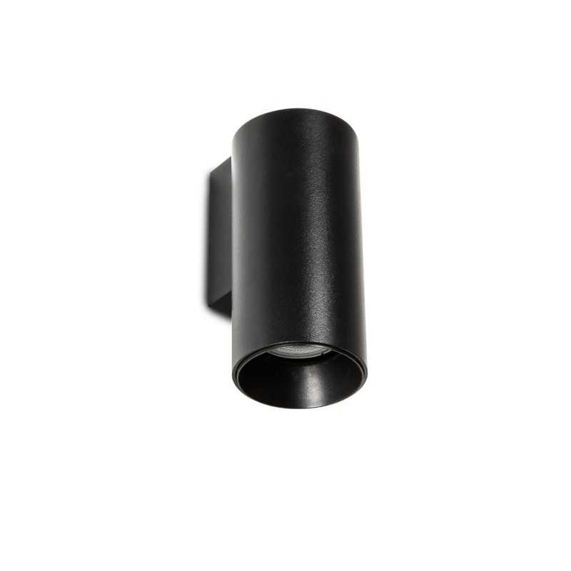 Lampe de plafond en aluminium GU10 noir mat ELZANGE