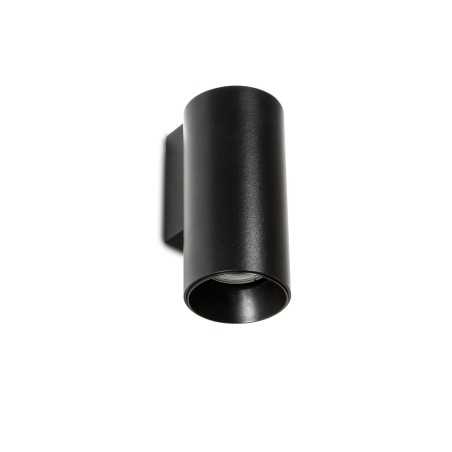 Lampe de plafond en aluminium GU10 noir mat ELZANGE