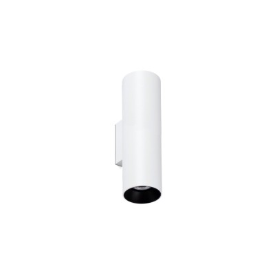 Lampe de plafond en aluminium GU10 blanc mat POILLEY