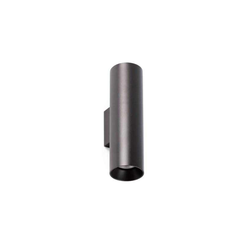 Lampe de plafond en aluminium GU10 noir mat OMMEEL