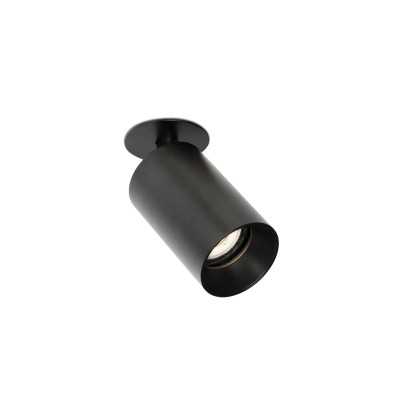 Lampe de plafond en aluminium GU10 noir mat BUSQUE