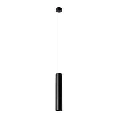 Lampe de plafond en aluminium GU10 noir mat LUZINAY