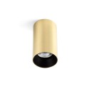 Lampe de plafond en aluminium GU10 doré mat MAZELEY