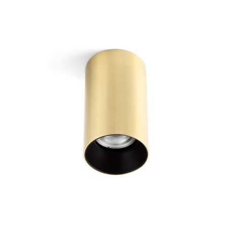 Lampe de plafond en aluminium GU10 doré mat MAZELEY