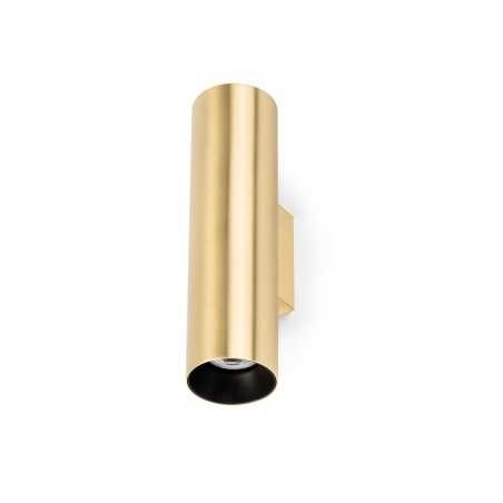 Lampe murale en aluminium GU10 doré mat MEURSAC