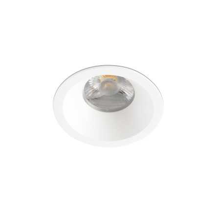 Lampe de plafond en aluminium LED intégré blanc mat TEILLET