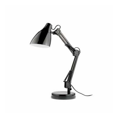 Lampe de table en acier E27 noir mat ROEDER