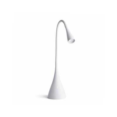 Lampe de table en aluminium LED intégré blanc brillant BODEREL