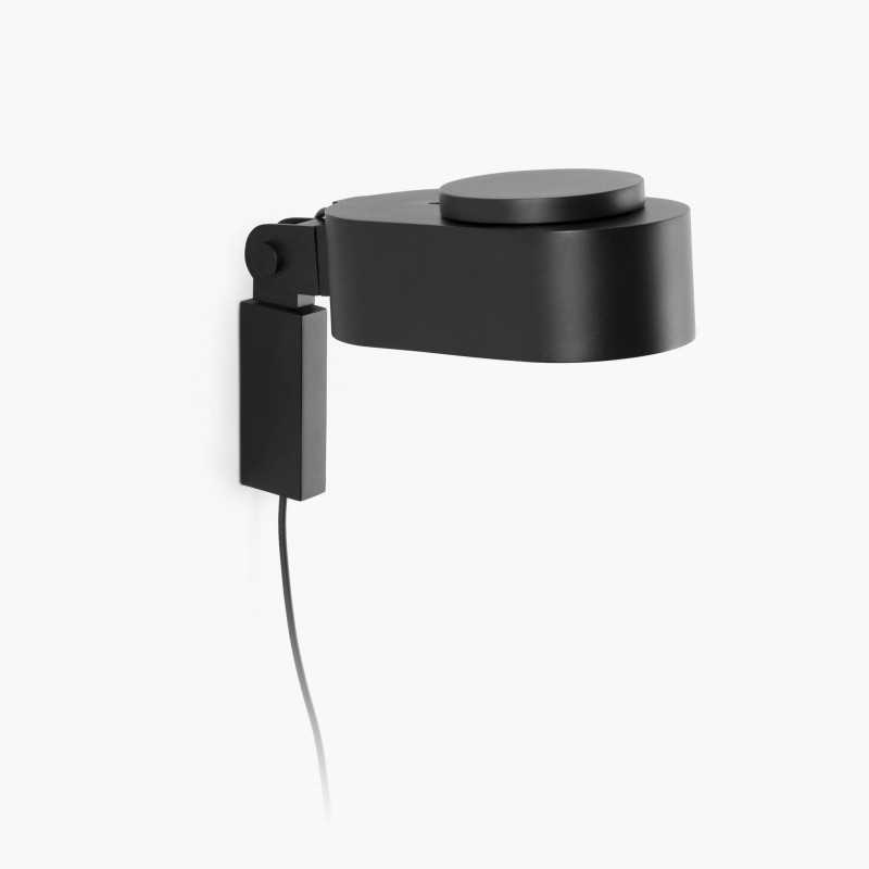 Lampe murale en aluminium LED intégré noir mat DOMPREL