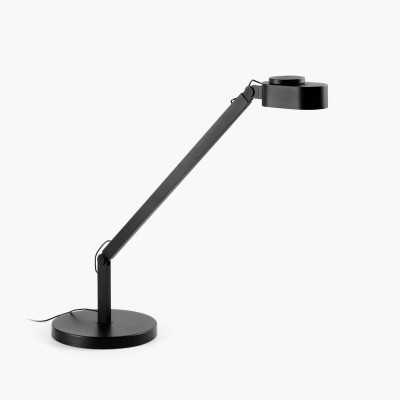 Lampe de table en aluminium LED intégré noir AVIGNON