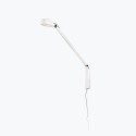 Lampe murale en aluminium LED intégré blanc mat RANÇON
