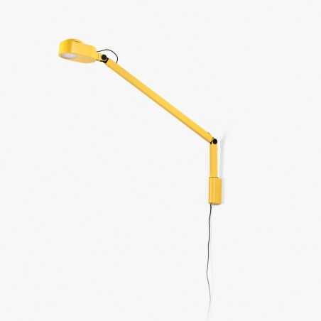 Lampe murale en aluminium LED intégré jaune LE FAY