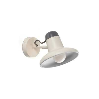 Lampe murale en acier E27 beige THIERY