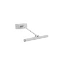 Lampe murale en aluminium LED intégré acier brossé PONTOUX