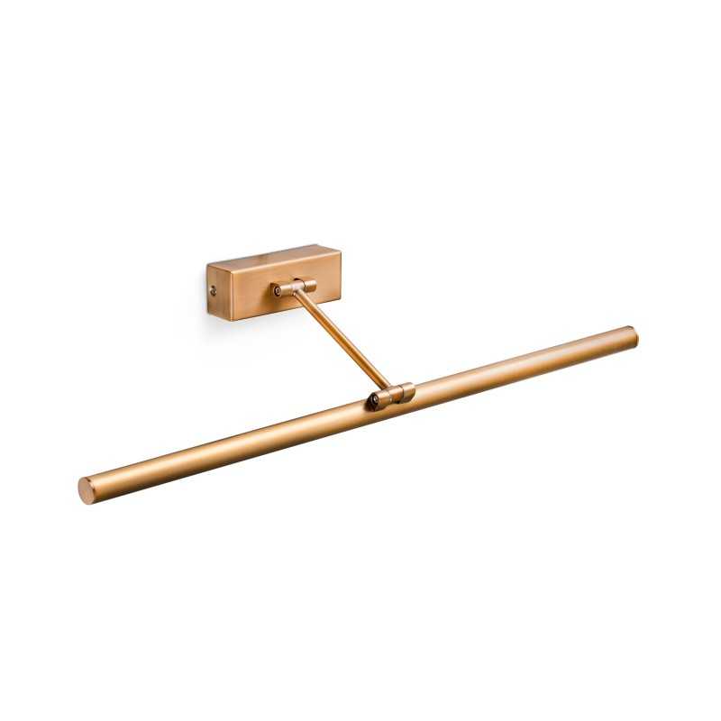 Lampe murale en aluminium LED intégré bronze antique MACOGNY