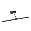 Lampe murale en aluminium LED intégré noir mat CONZIEU