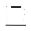 Lampe de plafond en aluminium LED intégré noir mat PARADOU