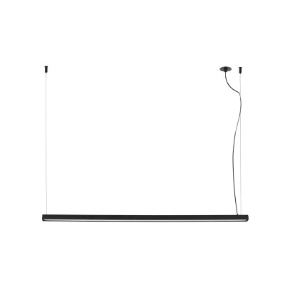 Lampe de plafond en aluminium LED intégré noir mat BAIXAS