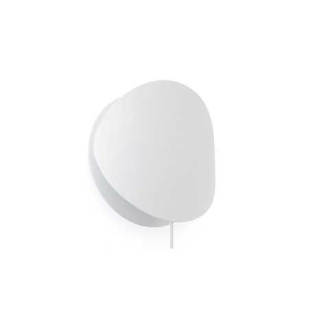 Lampe murale en acier R7s 78mm blanc mat CHOSAZ