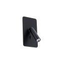 Lampe murale en aluminium LED intégré noir mat BOUGLON