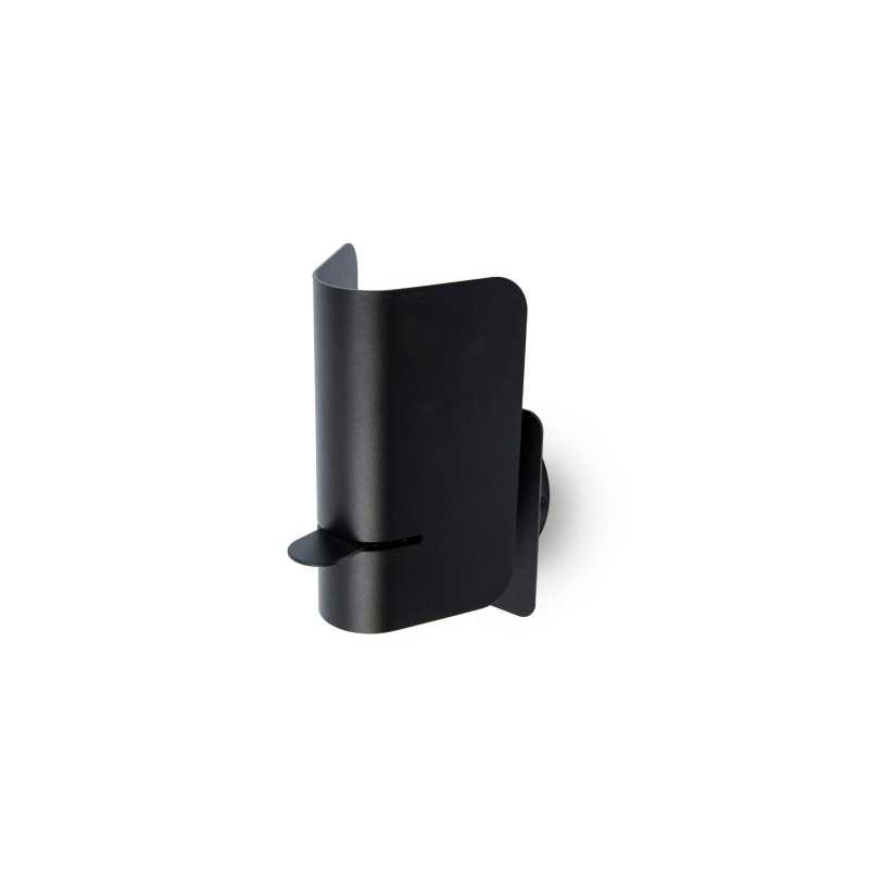 Lampe murale en acier E27 noir mat KERLAY