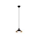 Lampe de plafond en acier G9 noir mat MORGAT