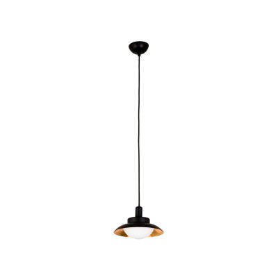 Lampe de plafond en acier G9 noir mat MORGAT