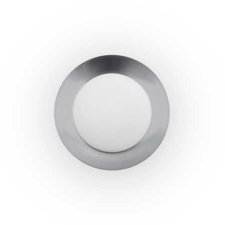 Lampe murale en acier LED intégré blanc mat BELESTA