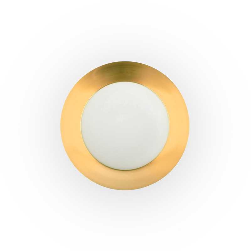 Lampe murale en acier LED intégré noir mat CORRENS