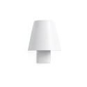 Lampe murale en acier LED intégré blanc mat CHATAIN