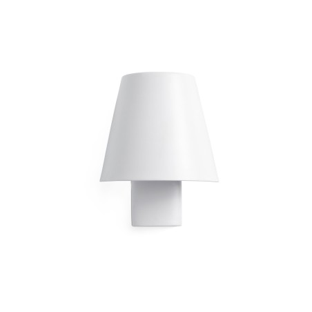 Lampe murale en acier LED intégré blanc mat CHATAIN