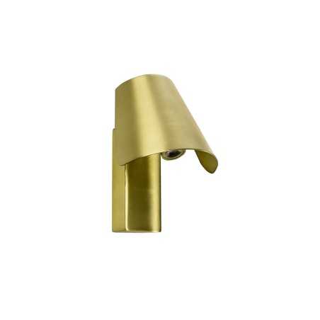 Lampe murale en acier LED intégré doré mat CRISTOT