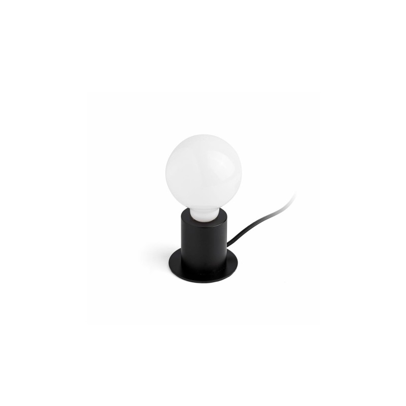 Lampe de table en acier E27 noir mat VOLNAY