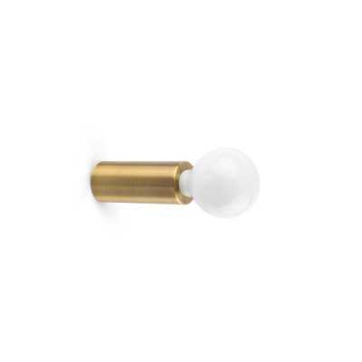 Lampe murale en aluminium E27 bronze antique VILLERS