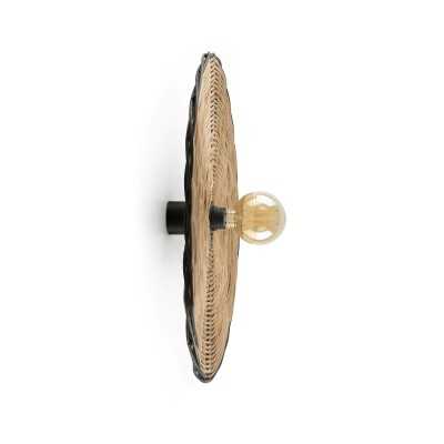 Lampe murale en aluminium E27 noir mat ANGLES