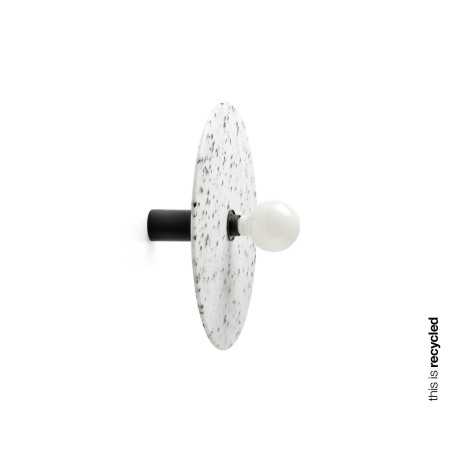 Lampe murale en aluminium E27 noir mat CHAPOIS