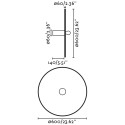 Lampe murale en aluminium E27 noir mat SAULTY