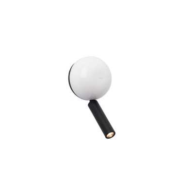 Lampe murale en aluminium LED intégré blanc brillant LOCMINE