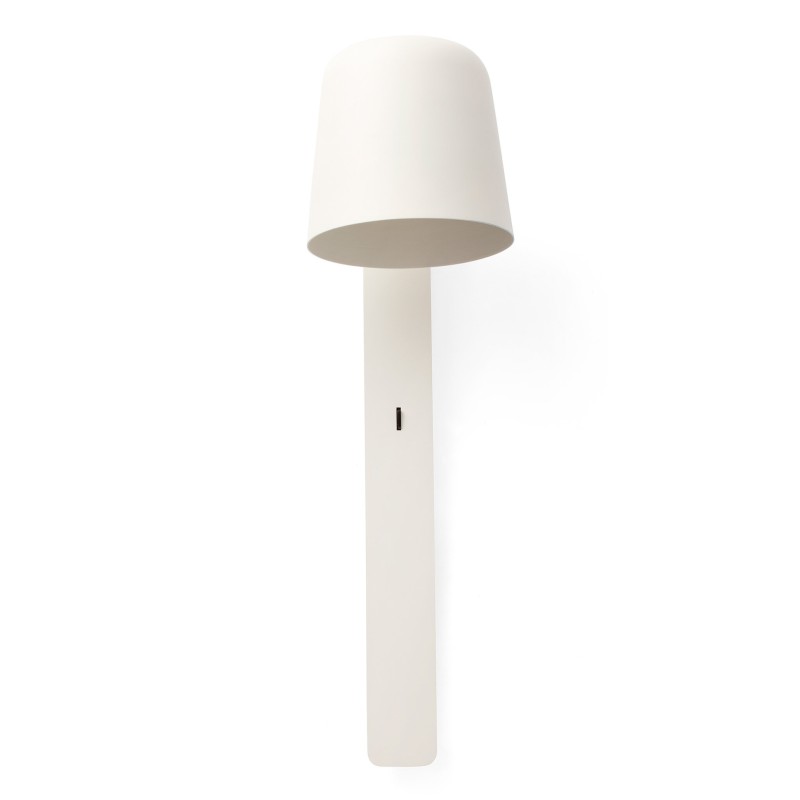 Lampe murale en acier E27 beige CHAMERY