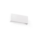 Lampe murale en aluminium LED intégré blanc mat LAUZOUE
