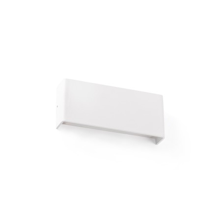 Lampe murale en aluminium LED intégré blanc mat LAUZOUE