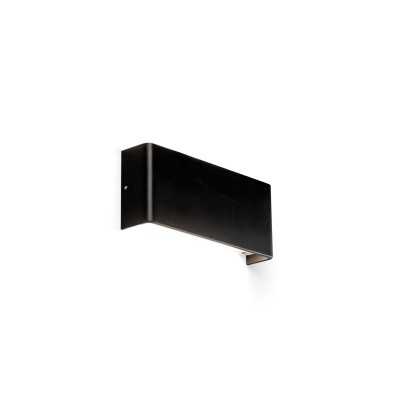 Lampe murale en aluminium LED intégré noir mat ANHAUX