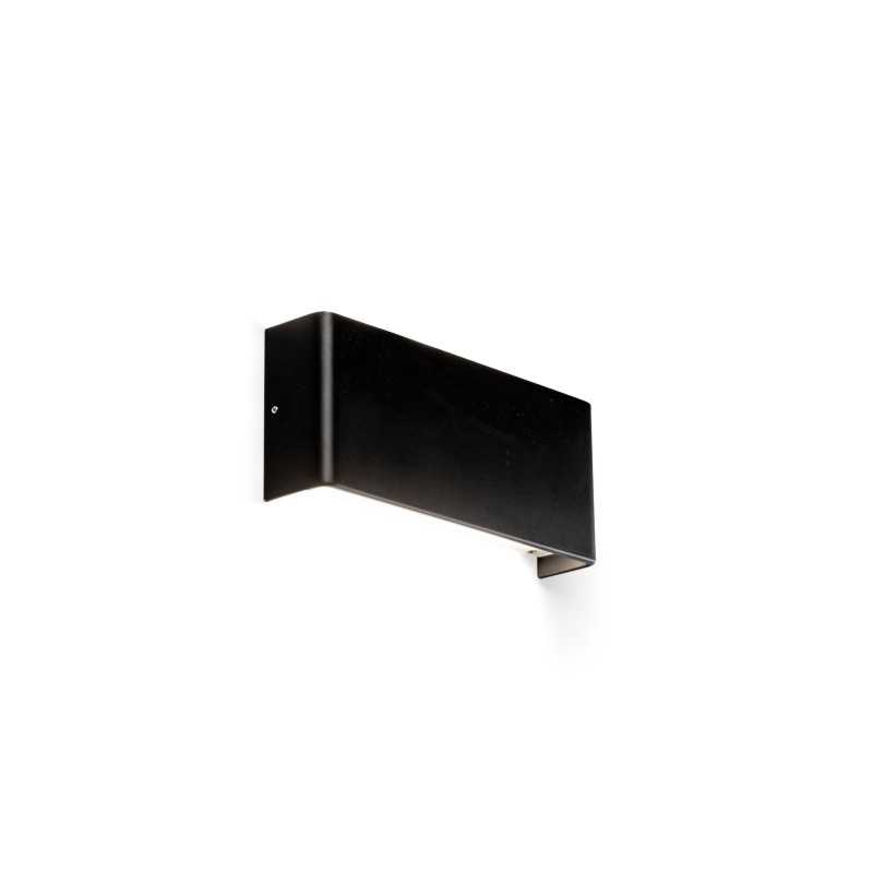 Lampe murale en aluminium LED intégré noir mat ANHAUX