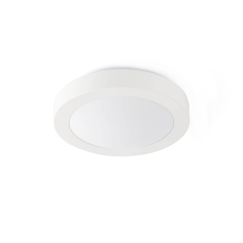 Lampe murale en aluminium E27 blanc mat ANCHAUX