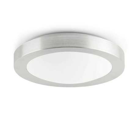 Lampe murale en aluminium E27 acier brossé NOYAREY