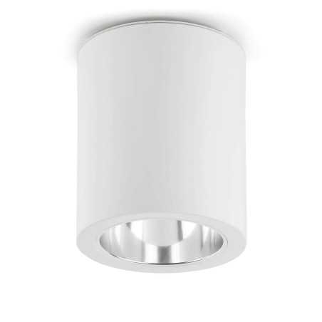 Lampe de plafond en aluminium E27 blanc mat PUCHAY