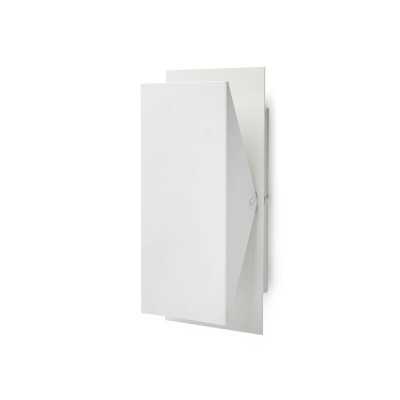 Lampe murale en acier R7s 78mm blanc mat DARNEY