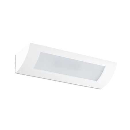 Lampe murale en plâtre R7s 78mm blanc mat DAROIS