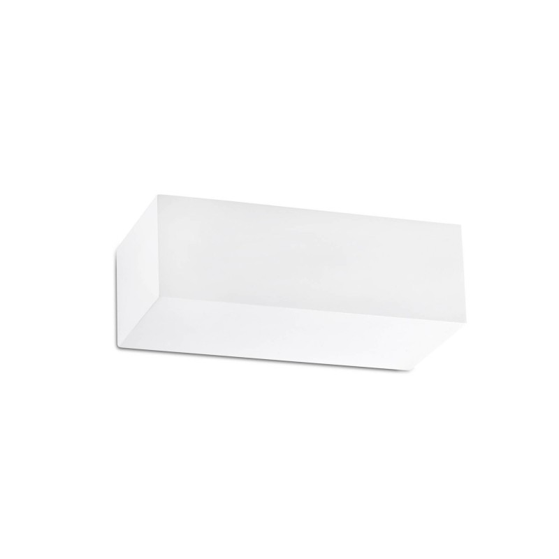 Lampe murale en plâtre G9 blanc mat CLEMERY